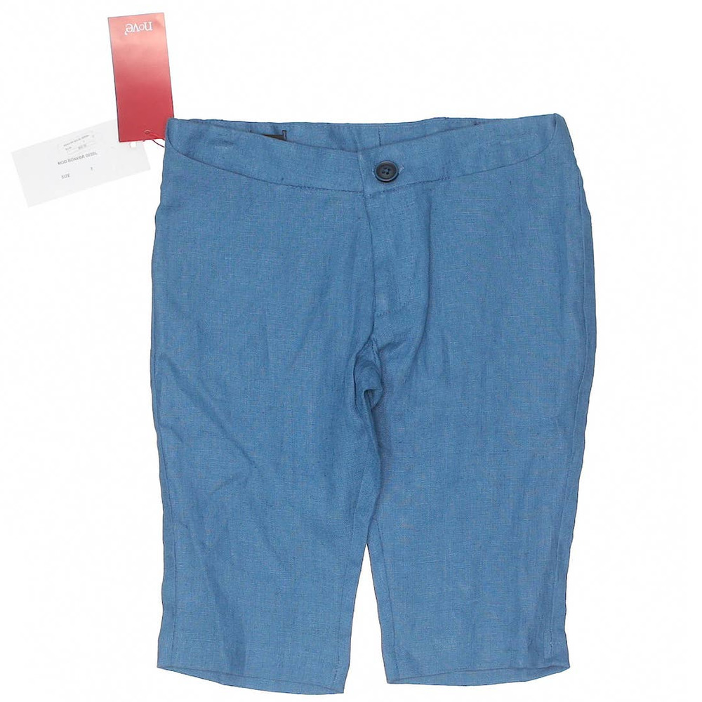 NWT! Nove Dusty Blue Khaki Shorts w/ Adjustable Waist Size 7 Boy